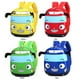 thumbnail image 2 of 3D Cartoon Bus Daycare Bags Cute Kindergarten Children School Bag Small Travel Backpack for Boys Girls Go for An Outing, 2 of 3
