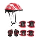 thumbnail image 5 of Casco de bicicleta para niños, equipo de bicicleta de equilibrio, protector resistente al desgaste de alto rendimiento, casco de patinaje sobre ruedas Rojo, 5 of 5