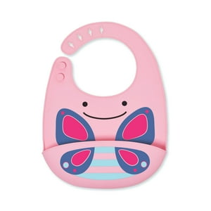 Skip Hop - Babero De Silicona Butterfly