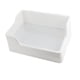 thumbnail image 5 of Caja de arena para conejos, bandeja portátil para entrenador de orinal, jaula de ropa de cama estable para interiores, inodoro duradero para mascotas , Blanco, 5 of 5
