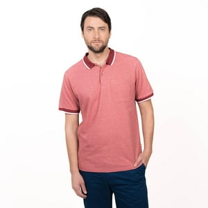 Truval - Polera Piqué Rojo 3Xl