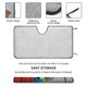 thumbnail image 2 of Legado de Superman Parasol para Parabrisas Delantero Protector Plegable, Visera Solar para Auto Bloquea Rayos UV Mantiene tu Vehículo Fresco 130cm*70cm, 2 of 6