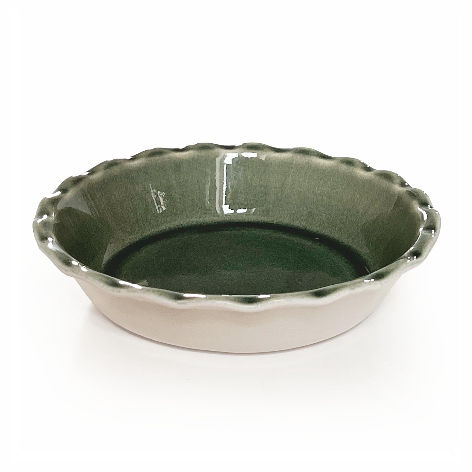 Molde Para Tarta Emile Henry 175.º Aniversario 25 Cm Verde Marfil