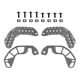 thumbnail image 3 of Rieles para casco Riel guía con tornillos de montaje para integrar los accesorios necesarios Gris, 3 of 5