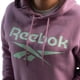 thumbnail image 4 of Polerón Corto Hoodie c/ Capucha Mujer Reebok Classics Big Logo Fleece Gris Rosado, 4 of 5