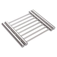 Bothyi - Salvamanteles De Acero Inoxidable Salvamanteles De Acero Inoxidable Para Barra De Cocina Platos Calientes