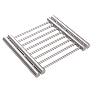 Bothyi - Salvamanteles De Acero Inoxidable Salvamanteles De Acero Inoxidable Para Barra De Cocina Platos Calientes