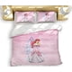 thumbnail image 1 of Princess Series Cartoon Duvet Cover Anime Soft Bedding Set 3D Print Comforter Cover Set, 1 of 5