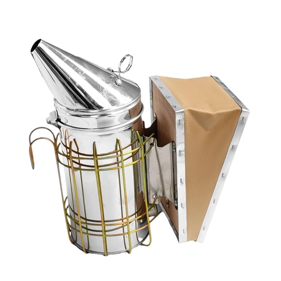 Ahumador de colmenas, herramienta para apicultores, ahumador de colmenas, equipo de apicultura con protección térmica para apicultores profesionales y
