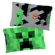 thumbnail image 1 of Funda de almohada Jay Franco Minecraft Lone Creeper 2, paquete de 50 x 75 cm, 1 of 2