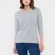 thumbnail image 3 of Polera Mujer Algodón Gris Melange Corona, 3 of 5
