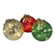 thumbnail image 3 of 3 adornos navideños de mesa con luces esféricas de resina, manualidades iluminadas para decoración navideña, centros de mesa para fiestas, escritorios, 3 of 5
