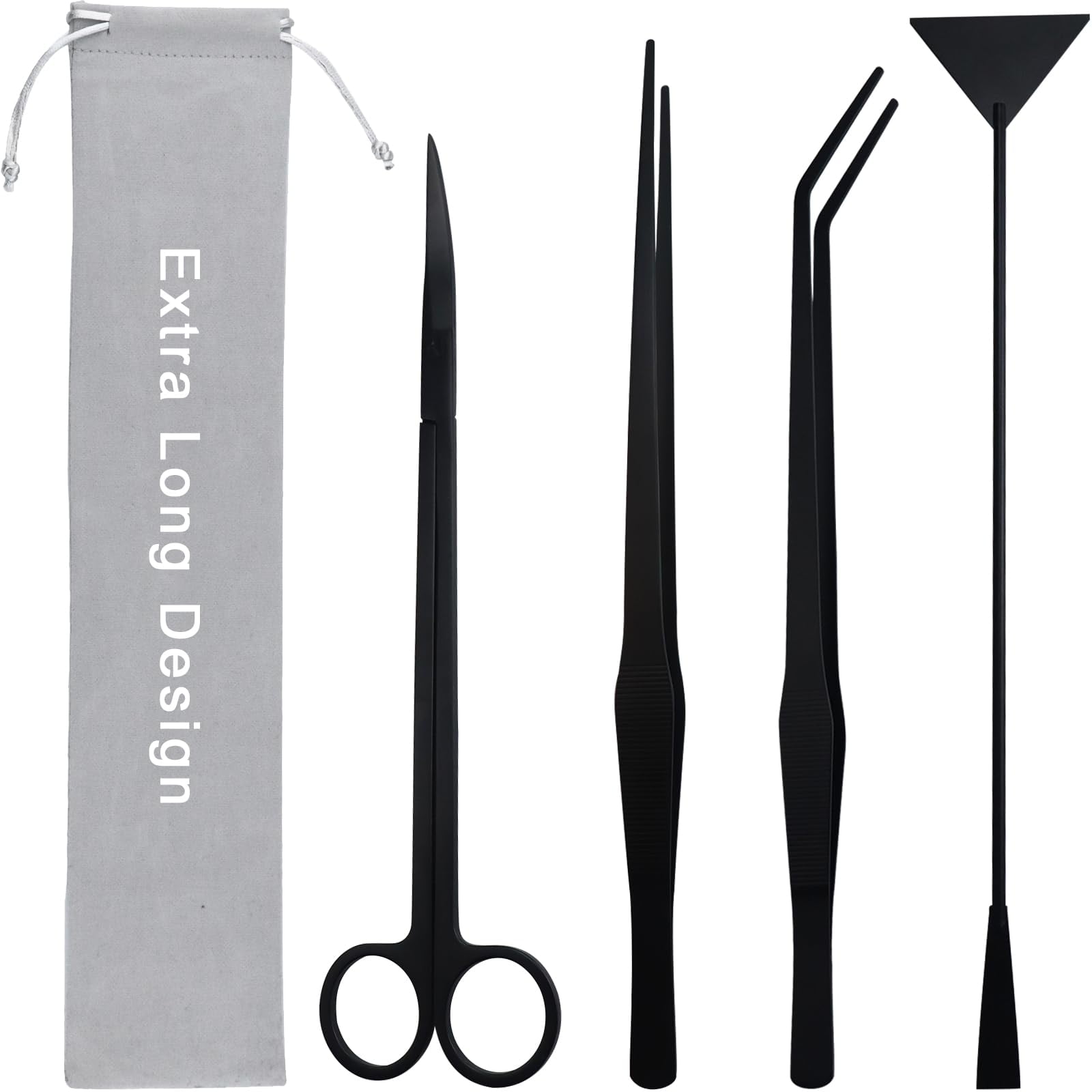 Kit de Acuascape 4‑en‑1 Petsocie de 38 cm Negro