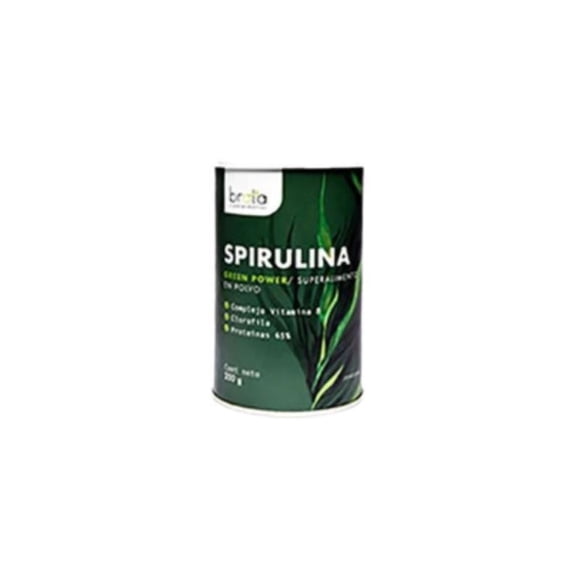 Spirulina organica polvo 230g Brota