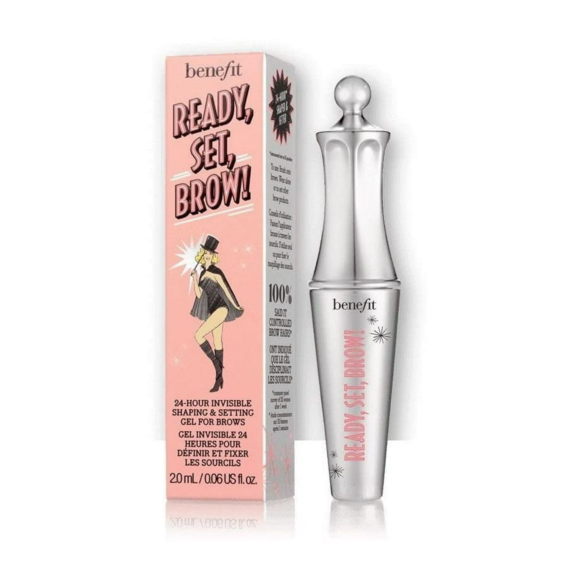 Brow Setter Benefit Cosmetics Para Viajes De 24 Horas, Tamaño 2 Ml