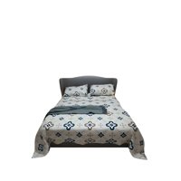 Genérico - Juego De Sabanas 100% Algodon King Beige