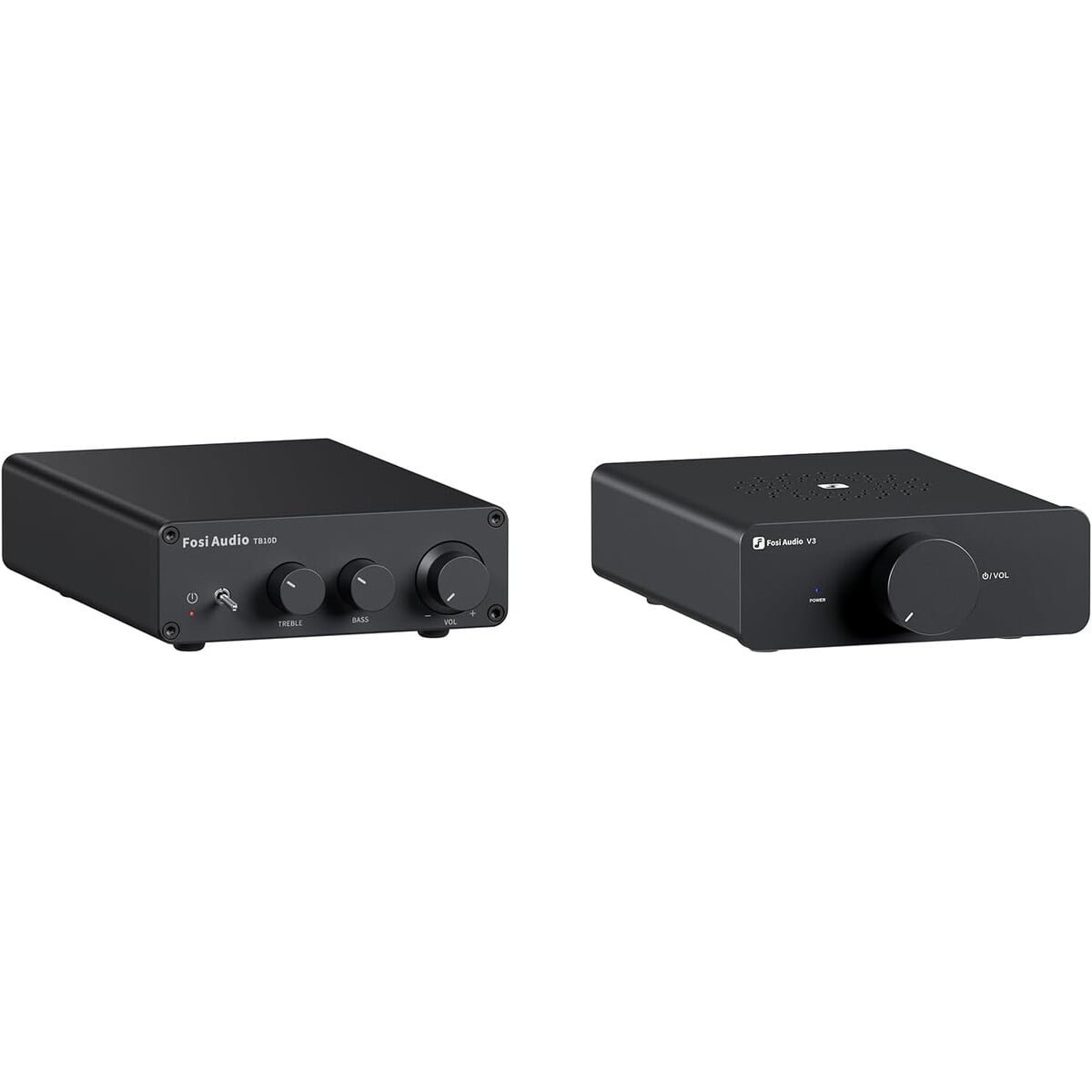 Fosi Audio - Amplificador Estéreo V3 300wx2 Clase D Hogar