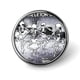 thumbnail image 1 of Familia esqueleto espeluznante bailando-Theme Round Button Badge: Premium Metal Construction, Ideal for High-End Events 2.8 cm, 1 of 6