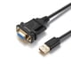 thumbnail image 1 of Adaptador conversor hembra de cable serie USB a RS232 DB9, 1 of 9