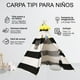 thumbnail image 4 of Carpa Tipi Niños Infantil 160 Cm Rayas Juguete Decoracion, 4 of 7