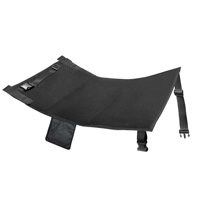 Ioensy - Reposapiés De Avión Para Niños Reposapiés Cama Compacta Para Niños Accesorios De Viaje En Avión Negro 45 Cm X 35 Cm