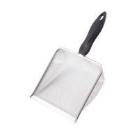 Magideal - Cats Litter Scooper Waste Spoon Suministros De Limpieza Portátiles De Servicio Pesado Palabicas De Tamizas De Cables De Arena Para Gatos Para Gatitos Malla 2X2 Mm