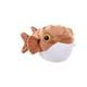 thumbnail image 1 of Peluches con forma de pez globo de la República Salvaje, tamaño pequeño, 20 cm, 1 of 5