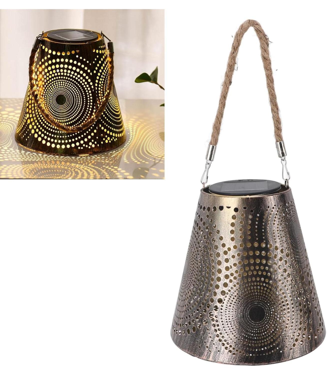 Genérico - Lampara Solar Colgante Para Exterior