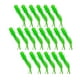 thumbnail image 4 of 20x Se?uelos De Pesca Suaves, Juego De Cebos De Cola En Espiral Para Agua Salada, Pesca En El Mar, Verde, 4 of 5