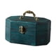 thumbnail image 5 of Caja De Almacenamiento Para Joyas, Organizador De Bodas, Aretes, Cofre Del Tesoro De Madera Verde, 5 of 5