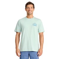 Camiseta Izod Saltwater Graphic De Manga Corta Para Hombre Harbor Gray