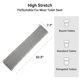 thumbnail image 3 of Cubierta para asiento de inodoro SENOMOR 71 cm gris lavable, 3 of 7