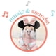 thumbnail image 3 of Minnie Mouse de peluche interactivo de Disney para bebés de escondite, 28 cm, 3 of 7
