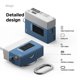 thumbnail image 5 of Estuche inalámbrico azul estilo casete para AirPods Pro 3 de elago, 5 of 9
