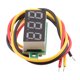thumbnail image 5 of 0.28 Pulgadas 3 Hilos LED DC 0-100V Voltímetro Medidor De Voltaje Digital Probador Verde, 5 of 5