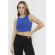thumbnail image 1 of Polera Mujer Sin Mangas Crop Azul Corona, 1 of 5