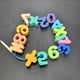 thumbnail image 1 of Children's Puzzle Beaded Building Blocks Early Education Toys, Digital String Beaded Wooden Toys, 1 of 2