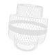 thumbnail image 3 of Colgando Colgante Luz Pantalla Montaje Iluminación Alambre De Metal Luz Jaula Cubierta Blanco, 3 of 5