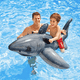 thumbnail image 2 of Flotador Inflable Diseño Tiburón Realista 173x107 Cm, 2 of 3