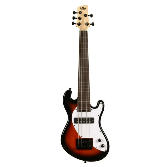 U-Bass Cuerpo Sólido 5 Cuerdas Fretless Tobacco Burst Ubass-SB5-TB-FL Kala