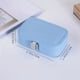 thumbnail image 1 of Portable Women's Travel Jewelry Box with Metal Buckle - Perfect for Earrings and Rings, 1 of 5
