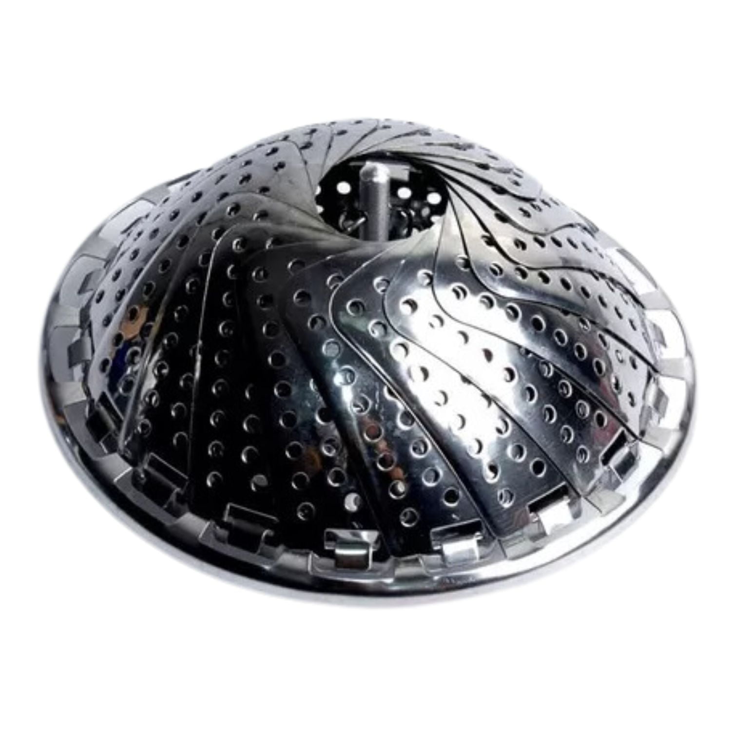 Disparo - Tapa Vaporera Plegable 14cm Acero Ideal Cocina Utensilio