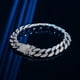 thumbnail image 3 of 10MM Cuban Link Bracelet para Hombre Transparente 5A+ CZ Miami Simulada Pulseras de Diamante para Hombre Hipoalergénicas Pulsera de Plata Esterlina 925 Joyería para Hombre 6-8 Inch, 3 of 7