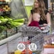 thumbnail image 3 of Funda para carrito de compras Boppy Compact Antibacterial Grey 6-48m, 3 of 6