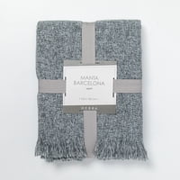 Hebra - Manta Barcelona 125X150 Gris