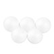 thumbnail image 5 of Bola De Espuma Blanca Artesanal, Bola De Bricolaje Hecha A Mano Para Proyectos De Manualidades De Bricolaje Para Vacaciones, 5 of 5