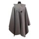 thumbnail image 3 of Poncho Melton Capucha 100% Lana - Largo - Gris Claro, 3 of 4