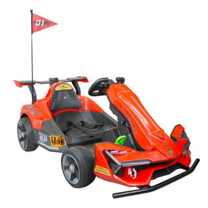 Bebesit - Auto Eléctrico F1 Drift Full Performance Niño Niña Rojo