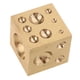 thumbnail image 4 of Jewelers Copper Dapping Block Square Punch Dome Dise?o de joyería para banco, 4 of 5