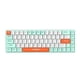 thumbnail image 1 of Teclado Mecánico Para Juegos Con Cable USB De 68 Teclas Para PC, Cómodo Para Computadora Portátil, Escritorio Para Gamers, Color Verde, 1 of 3